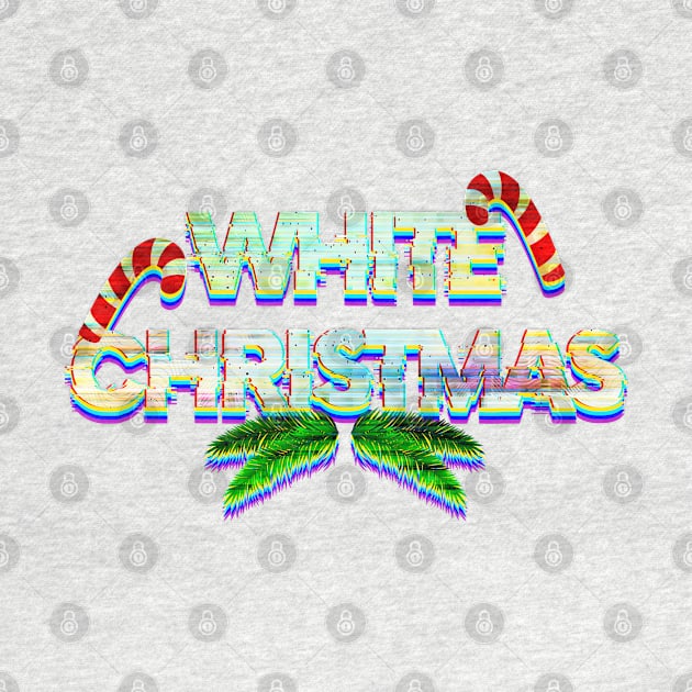 White Christmas Glitch by Luba